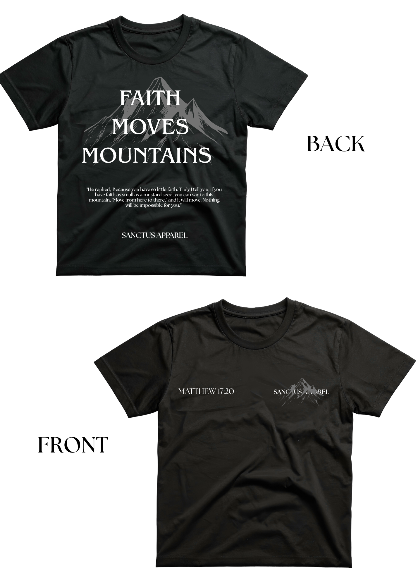 **PRE-ORDER** FAITH MOVES MOUNTAINS